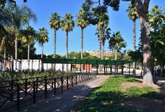 Parc de l'Oest in Valencia panoramic view