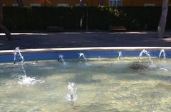 Fountain at Parc de l'Oest in Valencia