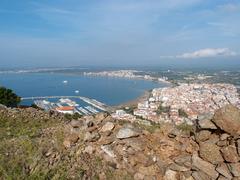 View from Castrum visigotic in Roses