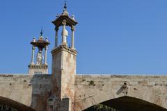 Templetes del Puente del Mar in Valencia, Spain