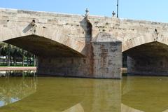 Bridge of the Sea arches in Valencia, Spain