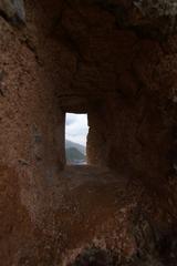 Torre de Verger, arrow slit detail