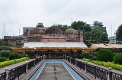 stone gate entrance to Shat Gombuj Mosque in Bagerhat, Bangladesh