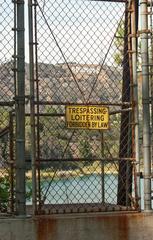 The Hollywood Sign seen from Mulholland Dam