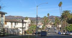 Griffith Park skyline from East Hollywood