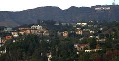 Hollywood Hills with Hollywood Sign