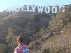 Actor Sander Jan Klerk in Hollywood Hills