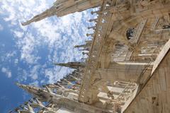 Duomo di Milano cathedral facade