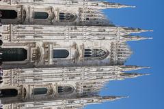 Duomo di Milano in Fall 2023