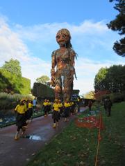 Storm statue goddess of the sea Royal Botanic Garden Edinburgh