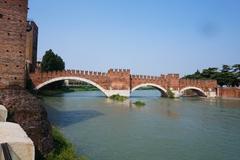 Castelvecchio Bridge in Verona, Italy