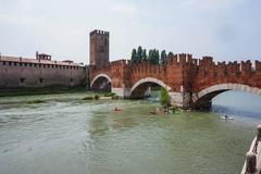 Castelvecchio Bridge in Verona, Italy