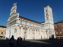 San Michele in Foro church in Lucca, Italy