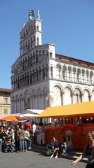 panoramic view of Lucca