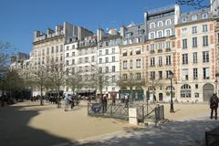 Place Dauphine on Île de la Cité in Paris