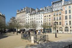 Place Dauphine on Île de la Cité in Paris