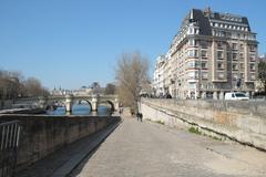 Quai des Orfèvres and Pont Neuf in Paris