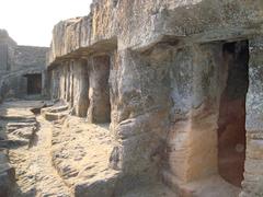 Bava Pyara caves in Junagadh, Gujarat