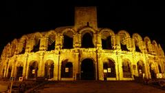 Northern entrance of the Arles Amphitheatre