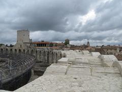 Ancient amphitheater in Arles, Bouches-du-Rhône