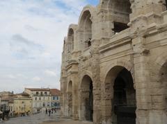 Amphitheater in Arles, Bouches-du-Rhône, France