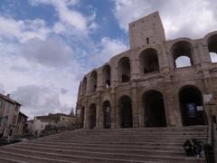 Arles Amphitheater in Bouches-du-Rhône, France