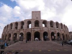 Arles Amphitheater in Bouches-du-Rhône, France