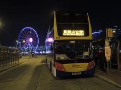 Citybus Route N681 at Central Ferry Piers Bus Terminus