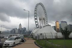 Central Waterfront Promenade Hong Kong September 2017