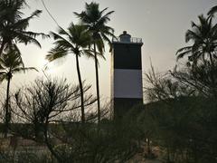 Kovilthottam lighthouse in Kollam, Kerala