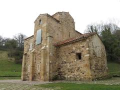 Iglesia de San Miguel de Lillo in Oviedo from the southeast angle