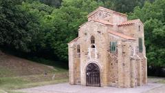 Church of San Miguel de Lillo in Oviedo, Spain