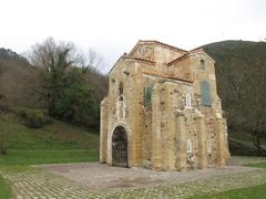 Iglesia de San Miguel de Lillo view from southwest angle