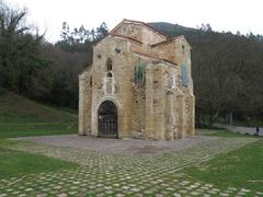 Iglesia de San Miguel de Lillo in Oviedo, southwest angle