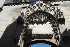 Sainte-Madeleine Church portal in Troyes, France