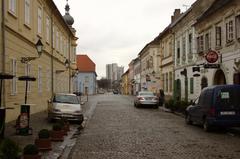 Kuhačeva street inside Tvrđa fortress