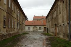 Old abandoned road at Tvrđa fortress