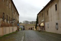 street in Tvrđa fortress in Osijek