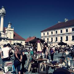 Antique Market in Osijek, Croatia