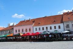 Cafes and bars in Tvrđa, Osijek, Croatia