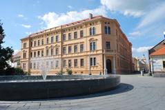 A high school in Tvrđa, Osijek, Croatia