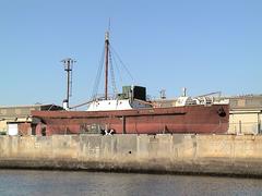 Ketch Nelcebee at Dock 2 in Port Adelaide