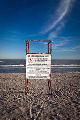 dilapidated lifeguard station at Woodbine Beach