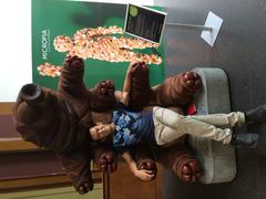 Ed Yong on a tardigrade in Micropia