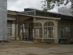 Old 19th century buildings in Artis Zoo