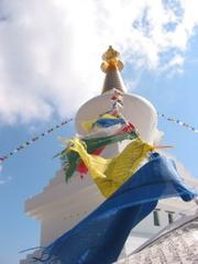 Peace Pagoda in Benalmádena, Andalucia