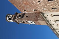 Torre dei Lamberti in Verona, Italy