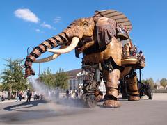 Les Machines de l'Ile in Nantes exhibit