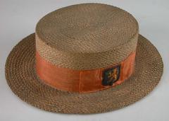 Ben Bril's hat from the Dutch team's official costume at the 1928 Amsterdam Olympics