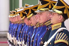 regiment of soldiers at the State Hermitage Museum